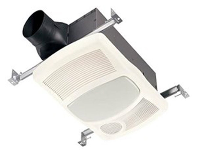 100 CFM Bathroom Fan, Flourescent