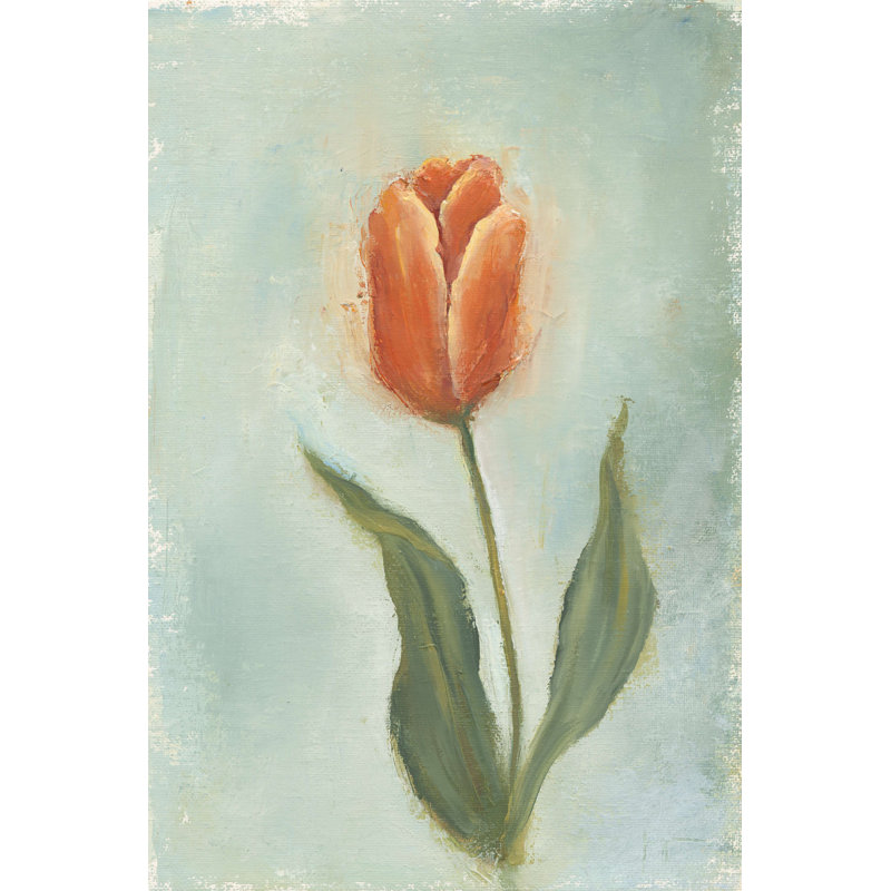 Tulipes peintes V, H 12 po x l 8 po