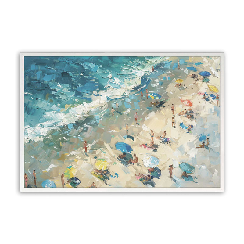 Impression encadrée sur papier, Blanc opaque, H 12 po x l 15 po x P 1,25 po