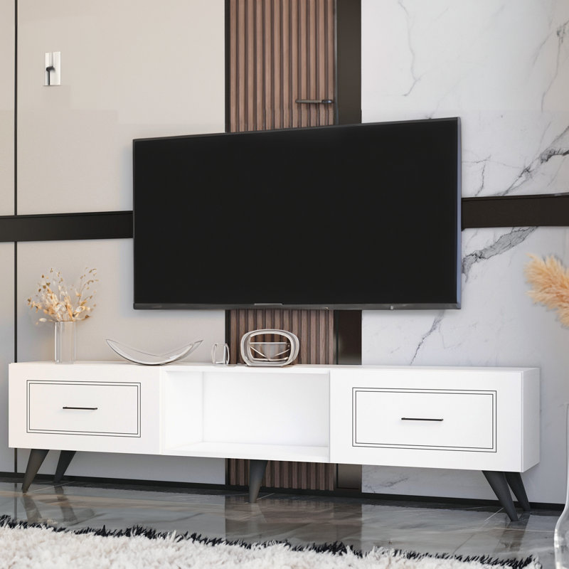 Meuble télé pour téléviseur de 78 po ou moins Jasaya