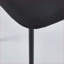 Ensemble de 4 chaises d'appoint de salle à manger Sennit tissées noires-76108717-76108716