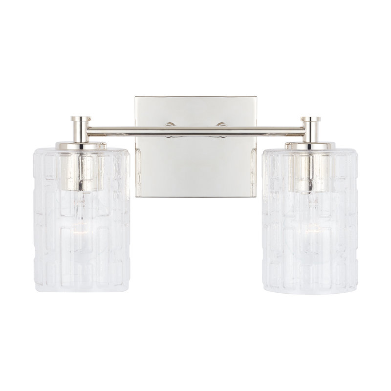 Independent Dimmable Vanity Light, Polished Nickel, 2