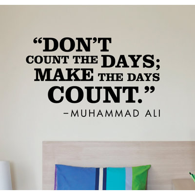 Text & Numbers Non-Wall Damaging Wall Decal