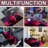 60" X 40" Redback Shooting Battle Game Rug - Colorful Bomb War Design, Non-Slip Gaming Carpet For  Bedroom Playroom Living Room-1570572477