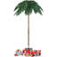 5.91' H Lighted Artificial Tropical Christmas Tree