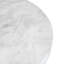 Table d'appoint d'extérieur en travertin Ponti, blanc