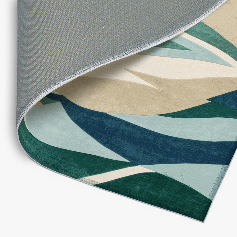 Tapis intérieur et extérieur Sunlit Reflections, Rectangle 1 pi 6 po x 2 pi 6 po