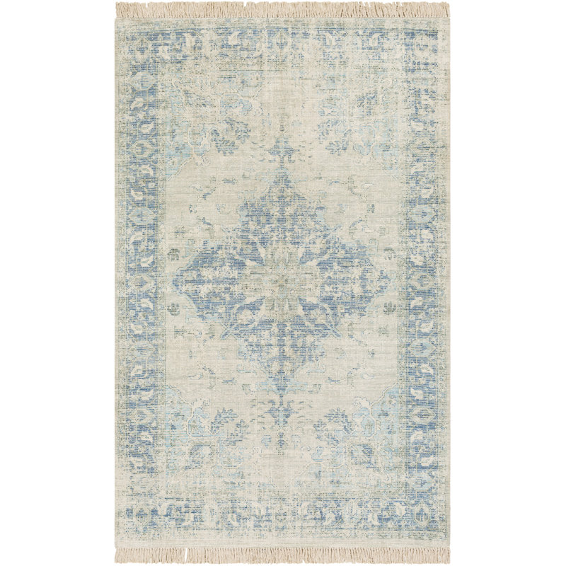 Tapis oriental tissé à la main Wensley, Rectangulaire 2 pi x 3 pi