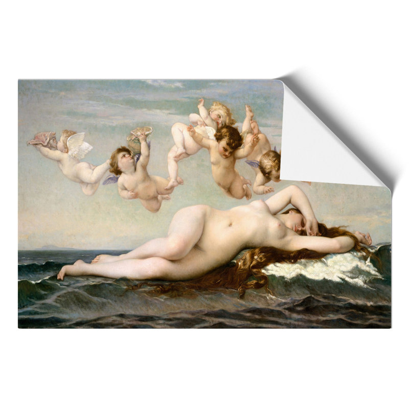 The Birth of Venus by Alexandre Cabanel - Frameless Print, 42cm H x 59cm W x 0.1cm D