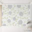 Bordure florale pelez et collez-100664550