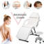 Adjustable Massage Table, Beauty Spa Facial Salon Tattoo Massage Bed with Stool-2036981564