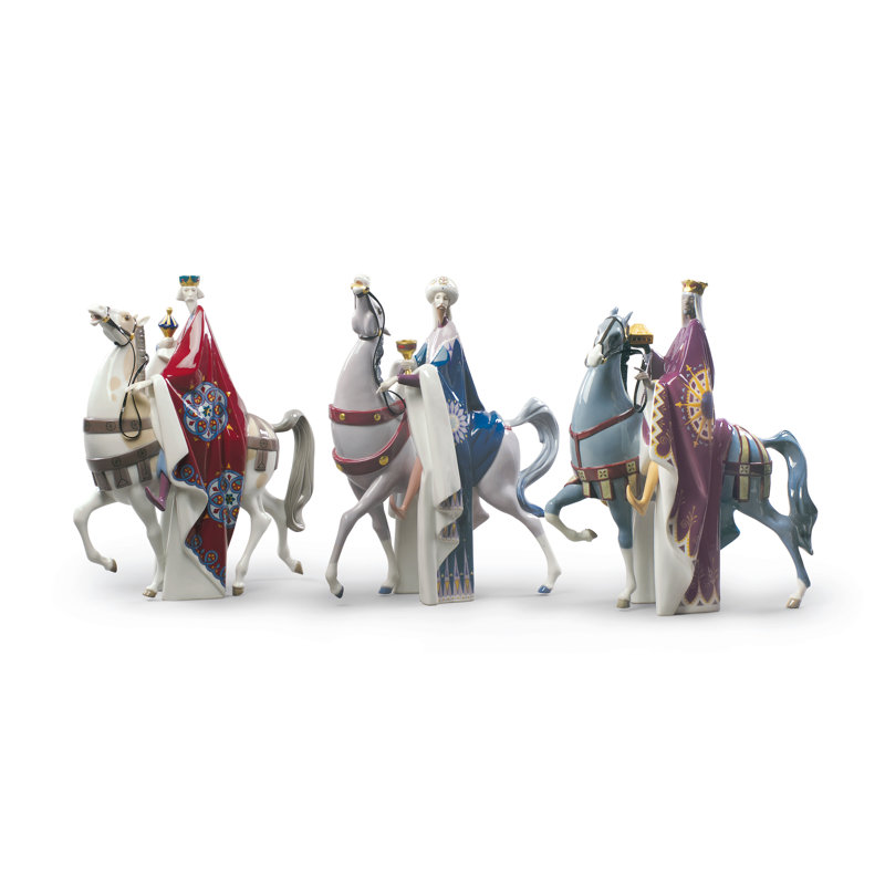 Kings Melchior, Gaspar and Balthasar Figurine
