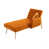 100 % polyester orange est en rupture de stock