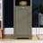 Bathroom Hamper Storage In Grey, 63.8" Tall, 4 Adjustable Shelves. Functional Cabinet For Small Home Living Rooms Grey Areas - 64" Tall With Shelves & Laundry And Useful
