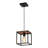 Industrial 1-Light Square Cage Pendant