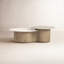Toro Coffee Table-Cappuccino Marble