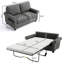 Canapé-lit convertible 3 en 1, canapé-lit Sofo avec 2 coussins et porte-gobelet-827759416