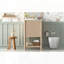 Meuble-lavabo autoportant de style français avec lavabo en céramique