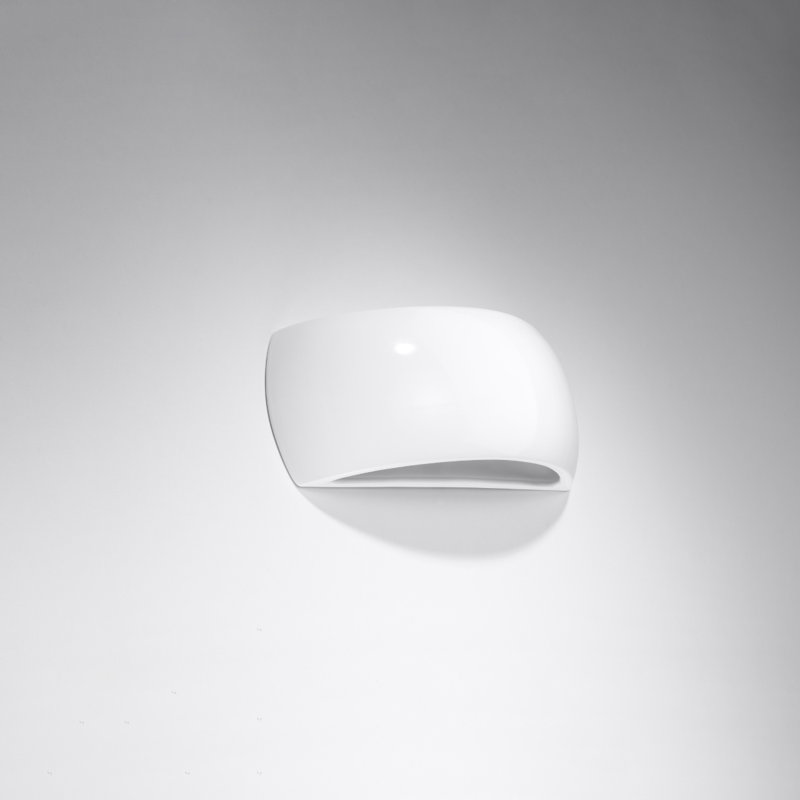 Ceramic Flush Mounted Sconce