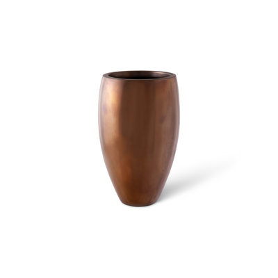 Classic Planter, Polished Bronze