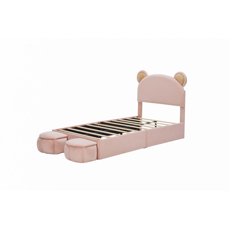 Structure de lit simple tapissier