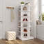 Range-chaussures rotatif à 6 couches pour entrée - Standard