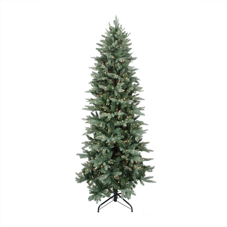 Northlight 7.5' Pre-Lit Full Layered Pine Artificial Christmas Tree - Multicolor LED Lights