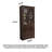 American White Ash Wood With Glass Door Storage Floor-Standing Bookcase