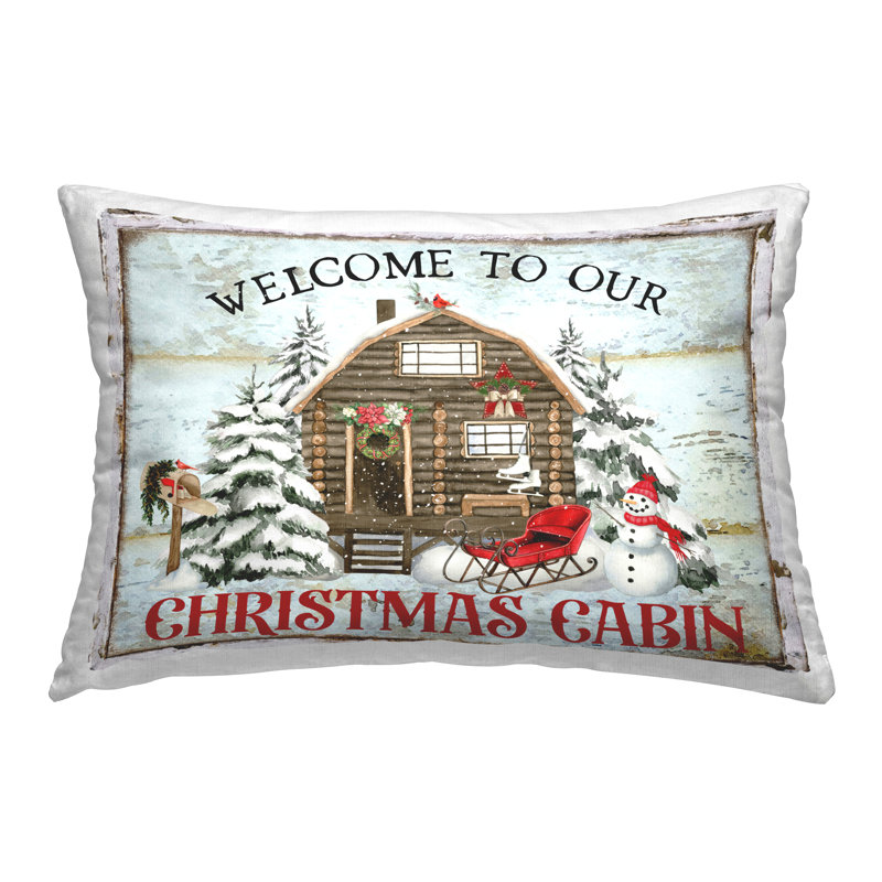 Coussin Welcome Welcome Cabin