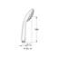 GROHE Euphoria 110 Mono Hand shower 1 spray Chrome 27224000