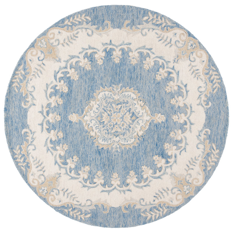 Tapis en laine Walbourne, Rond 6 pi