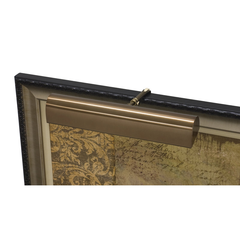 14'' Dimmable LED Wall Mounted Picture Light, Statuary Bronze