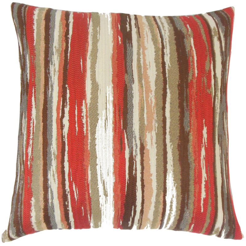 Coussin décoratif , Terre, H 18 po x l 18 po