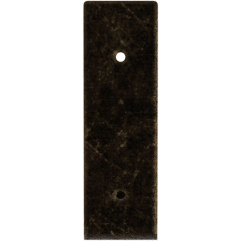 Support de tablette en acier, H 5 po x l 2 po x P 10 po, Or pâle antique