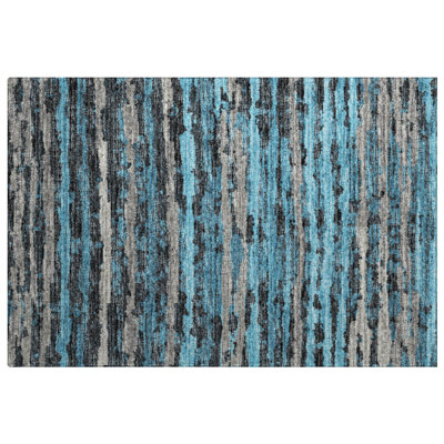 Tapis à rayures cassées de qualité supérieure lavable à la machine Dream Shag ADS75