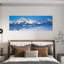 Tirol, autrichienne paisible, paysage abstrait d'hiver, art mural-1043219331