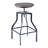 Dylan Swivel Adjustable Height Counter Stool with Metal Frame-2124352992-2124352993