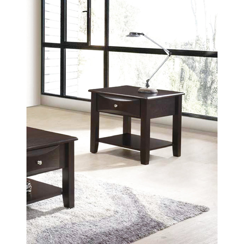 Table de bout simple en bois au look moderne