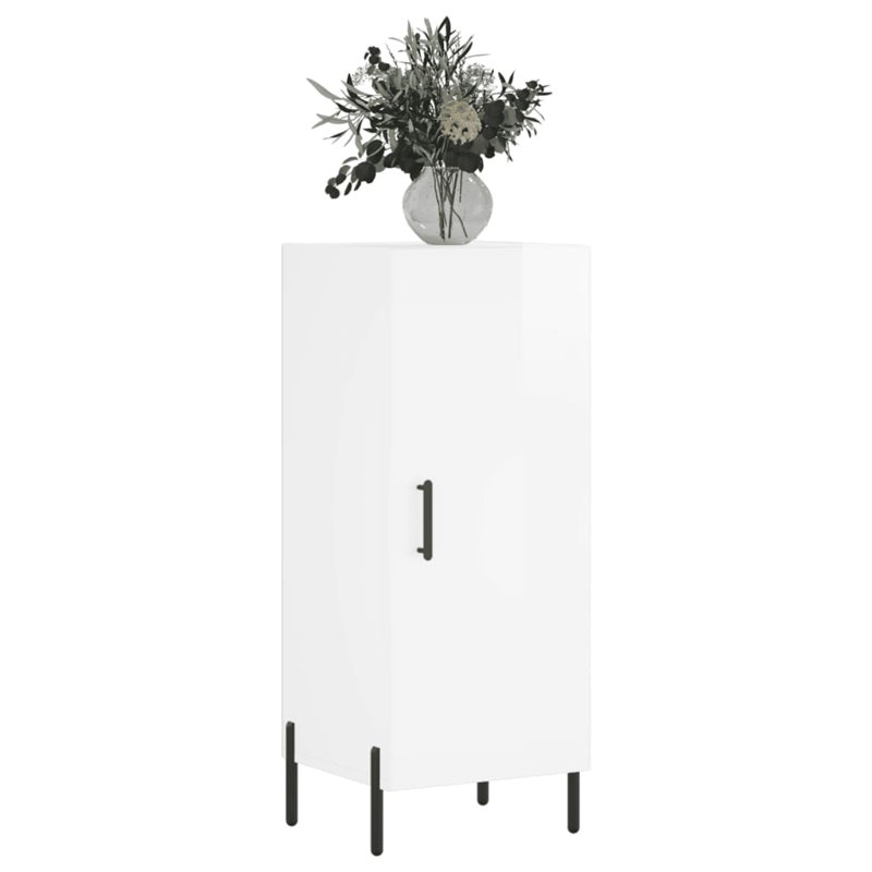 Meeri 34.5cm Sideboard, High Gloss White
