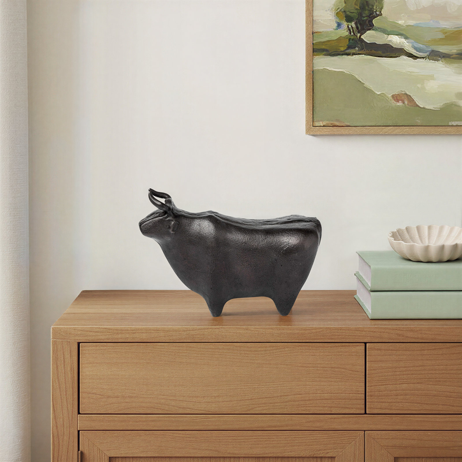 Norna Sculpture, Black