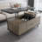 Farmhouse  Lift Top Coffee Table with 4 Stools, 3 in 1 Multi-Function Center Table,Extendable Dining Table for Living Room