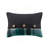 9 PCS Plaid Comforter Set with Bed Sheets Teal/Black-130427630