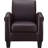 Alrun Upholstered 29" Wide Faux Leather Armchair-1836319327