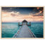Ocean Pathway Print - Coastal Beach Landscape Wall Art - Seaside Path Ocean View Canvas Poster - Scenic Shoreline Nature Artwork - Travel Beach Decor - Serene Coastal Wall Hanging - Modern Home Decoration Art Print-591164797