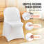 Housse de chaise pliante en élasthanne extensible VEVOR-99924706