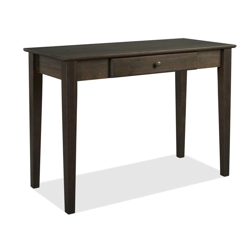 Shaker Solid Wood Writing Desk, Expresso
