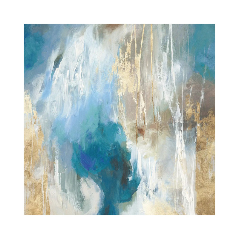 A Moment Of Relection by Tom Reeves - Painting on Canvas, 93.98cm H x 93.98cm W x 3.81cm D, Wrapped Canvas