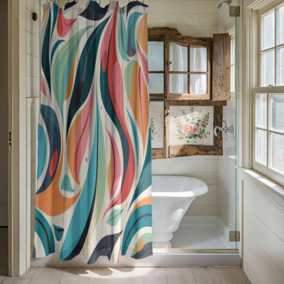 Rideau de douche Mixed Hues Art - Premium