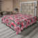 Ambesonne, drap plat floral pivoines, art botanique printanier
