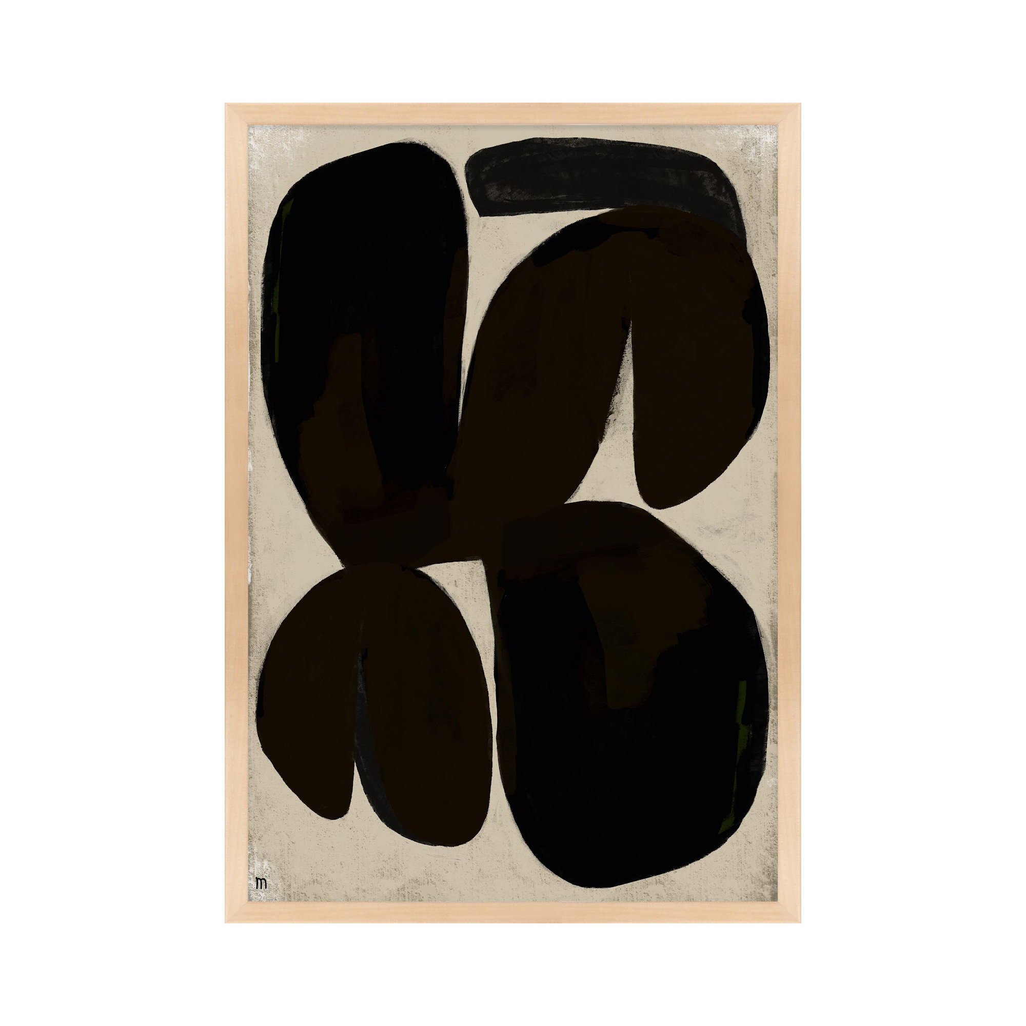 Untitled by Studiom, 50" H x 35" W x 1.25" D, Maple